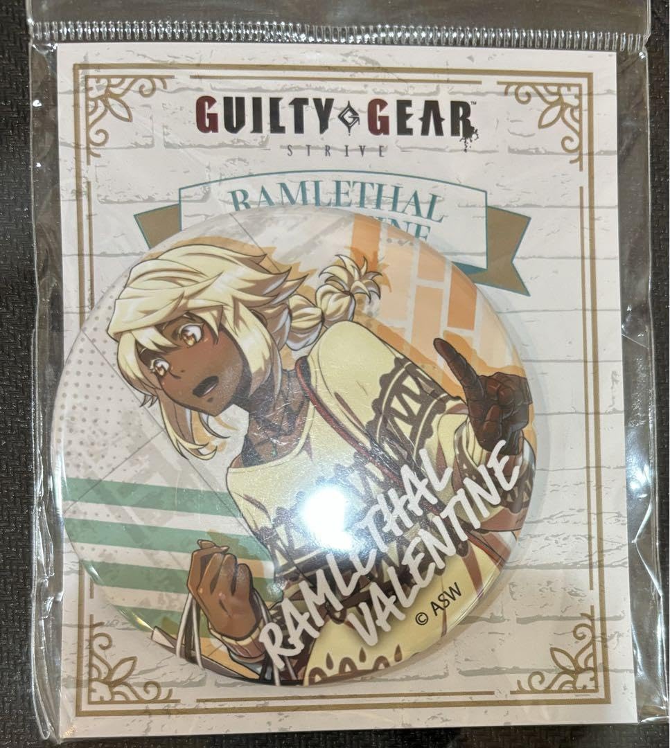 GUILTY GEAR ギルティギア　ラムレザル　缶バッジ Ramlethal Valentine - Badge - GUILTY GEAR (ラムレザル